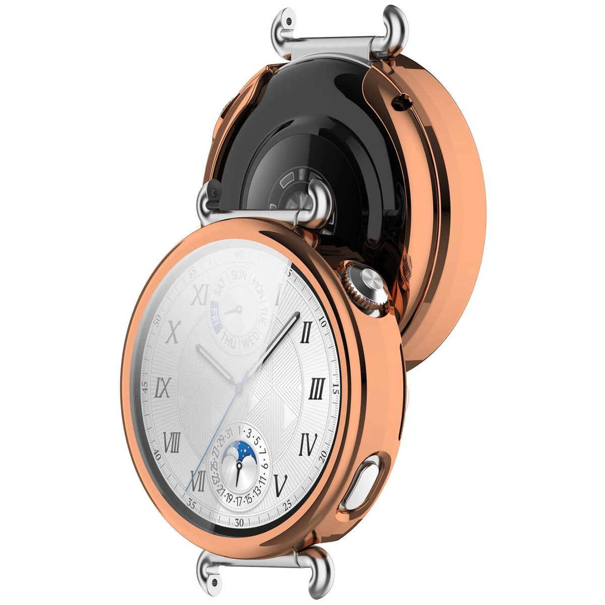 Front oraz przód etui Bizon Case Watch Felipe dla Huawei Watch GT 6 41 mm